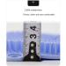 Closer Wall-Mounted Hands-Free Back and Foot Scrubber with Suction Cups - Deep Clean and Exfoliate in The Shower Yellow Durable 30 X 25.5cm - Buy Online on SooperMarket.com