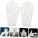 PLAFOPE 12 Pairs Moisturizing Gloves Work Gloves Working Gloves Moisturizing Overnight Gloves Cotton White - Buy Online on SooperMarket.com