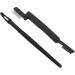 Verdant Touch Folding Eyelash Comb Silicone Eyeliner with Folding Eyelash Comb Black Ergonomic Handle Makeup Tool - Buy Online on SooperMarket.com