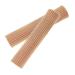 PLAFOPE 2pcs Gel Finger Toe Cover Thumb Protector Thumb Splints Elastic Wrap Bandages Silicone Toe Caps Toe Cushion Tube Finger Splint Finger Protector Finger Sleeves Ribbed Finger Sleeve Flesh Color S
