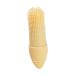 JISADER Pet Oral Care Finger Brush for Dogs and Cats - Gentle Tool Yellow