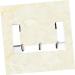 Baluue Towel Holder 3pcs Over Door Clothes Hanger Rack Over The Door hat Rack Over The Door Hook Coat Hanger Cloth Hook Coat Hooks - Buy Online on SooperMarket.com