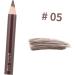 BELLIFFY 2pcs Makeup Eyebrow Pencils Eyebrow Pencils for Eyebrow Makeup Best Eyebrow Pencil Kit 1 count (Pack of 1) Brown - Buy Online on SooperMarket.com