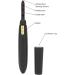 Professional Quick Heating Long Lasting Eyelash Curling Tool with Comb Heated Eyelash Curler for Women Battery Powered Electric Eye Lashes Curler for Make Up(Black) - Buy Online on SooperMarket.com