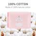 COTTONCARE 100% Cotton Baby Dry Wipes 7.9x4.7 in 6-Pack (600 Count) - Gentle on Sensitive Skin - Buy Online on SooperMarket.com