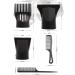 5PCS Black Portable Hair Dryer Nozzle Replacement Set - Salon Styling Tool for Hairdressing - Fits Outer Diameter 4.0-4.8cm - Buy Online on SooperMarket.com