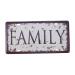 Alipis Home Decor Vintage Decor Vintage Sign Wall Decor License Plate Decorations European and American