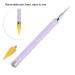 Shop Nail Art Accessories: Rhinestone Pickup Tool Dual-Ended Dotting Pencil & Candy Color Wax Stone Picker - Buy Online on SooperMarket.com