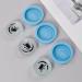 MAGICLULU 12 Pcs Mold Checkers Resin Silicone Baking Silicone Chess Moulds Doll Bath Tub Small Stainless Steel Bowls De para Gelatinas Baking Tool Baking Fondant Silica Gel Manual 3.5X3.5X0.8CMx2pcs Bluex2pcs - Buy Online on SooperMarket.com