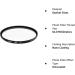 Hoya 62mm HD3 UV Filter - High Definition UV Filter for 62mm Lenses - Buy Online on SooperMarket.com