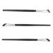 Baluue 3pcs Set Angled Eyeliner Brush Eyeliner Tool Applicator Angled Eyebrow Brush Eyebrow Concealer Nylon