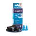 Pluggerz per detect uni-fit earplug double pack with special filter to protect against loud ambient noise when working including cord and fastening clip soft silicone can be detected