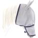 Buy Bucas Buzz Off Fly Mask Extended Nose LL Silver - Premium Fly Protection for Horses - International Shipping Available - Buy Online on SooperMarket.com