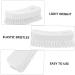 PLAFOPE Nail Brush Fingernail Clean Handle Fingernail Scrubber Finger Nail Scrubber Nail Scrubbing Brush Cleaning Brush Shoes Cleaner Shoe Cleaner White Food Grade Polyester Cleaning Ball 11.5x5cm White - Buy Online on SooperMarket.com