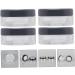 Angoily 4pcs Powder Box Powder Puff Blush for Cheeks Clear Makeup Jar Travel Accessories As Cosmetic - Buy Online on SooperMarket.com