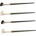Baluue 20 Pcs Nose Shadow Brush Flat Concealer Brush Eye Shadow Brush Makeup Tool Nose Contour Brush Concealer Brush under Eye Angled Makeup Brush Eyeshadow Brush Cosmetic Brush - Buy Online on SooperMarket.com