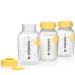 Medela 150ml BPA-Free Bottle Set - Pack of 3 for Expressing, Storing & Feeding Breast Milk | Durable & Fridge Safe Design - Buy Online on SooperMarket.com