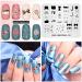 Christmas Theme Nail Art Stamping Plate - Candy Cake Dessert Design - DIY Manicure Print Tool - Buy Online on SooperMarket.com