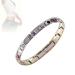 Women Lymph Drainage Magnetic Bracelet The New Trend of Multifunctional Bracelets to Help Sleep for Man Woman Student Family Friend and A Nice Gift (1 Item-Silver&Gold)