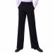 Zymozym men black professional draped bag Latin ballroom dance pants for competition modern dance training pants 30 black