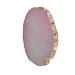 Gogogmee Nail Gel Nail Rest Stand Resin Nail Round Cosmetic Painting Palette Makeup Palette Make up Nail Set Pink Medium