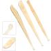 FOMIYES 3pcs Ear Cleaning Tools Kit - Ear Pick, Tweezers, Brush Set | Household Earwax Spoon Remover | Ear Wax Pick Accessories - Buy Online on SooperMarket.com