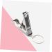 FOMIYES Stainless Steel Nail Clippers Stainless Steel Keychain Stainless Steel Bottle Opener Key Chain Fold - Buy Online on SooperMarket.com