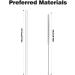 4Pcs Replacement Straws Reusable Straws for Stanley Water Bottles Compatible 30oz 20oz 14oz Tumbler with Cleaning Brush Plastic(Clear) - Buy Online on SooperMarket.com