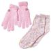 Earth Therapeutics Aloe Moisture Gloves & Socks Set - Confetti/Pink | Hydrating Spa Accessories - Buy Online on SooperMarket.com