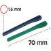 Blue Glasses End Tips Replacement | Glasses Accessories & Tape | Temple Ear Socks for Thin Metal Legs - 2 Pairs - Buy Online on SooperMarket.com