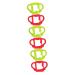 Toyvian 6 Pcs Silicone Bottle Handle Bottle Handles Bottle Handle Handle Bottle Handle Bottle Handle Grip Milk Bottle Newborn 13.00X7.00X6.50CMx3pcs Assorted Colorx3pcs