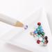 2PCS Wax Rhinestone Picker Pencil Nail Art Pen Nail Art Rhinestones Picking Tools Mini Beads Picker Pickup Tool Art Craft Tool For Diy Jewelry Making - Buy Online on SooperMarket.com