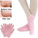 Moisturizing Gel Glove Sock Essential Oil Spa Glove Sock for Hand Feet Dry Skin Care 2Pairs Spa Gloves And Socks - Buy Online on SooperMarket.com