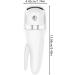 Veeteah Eye Lash Curler Heat - 230mah Battery Intelligent Heating Eyelash Curler Rechargeable Ergonomic Eyelashes Curler Eye Lash Makeup for Naturally Curling and Ironing Eyelash White - Buy Online on SooperMarket.com