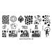 MoYou Stamping Schablone - Games 02 | International Shipping | High-Quality Nail Art Stencils - Buy Online on SooperMarket.com
