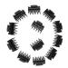 F Fityle 12-Piece Black Resin Mini Hair Clip Set - Hair Grippers & Claw Clips | Stylish Hair Accessories for All Hair Types - International Shipping - Buy Online on SooperMarket.com