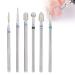Nail Drill Bits Ceramic Nail Mill Bits Professional Remove Gel Acrylic Cuticle Diamond Tungsten Carbide Tools for Nail Beautify Polishing Clear Care Manicure Pedicure(JG#8)