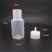 Xmasir Precision Applicator Set - 4 pcs 1 Oz. Henna Bottles with Needle Tips - 16 pcs Caps - Multi Purpose - Buy Online on SooperMarket.com