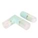 Portable Double Headed Retractable Makeup Brush Set - Blue Capsule Design for Travel | Powder Blush Tool Kit - Buy Online on SooperMarket.com