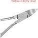 Cuticle Scissors Stainless Steel Manicure Pedicure Tools Dead Skin Scissor Nipper Golden/Silver/Rainbow Silver F - Buy Online on SooperMarket.com