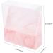WOFASHPURET Storage Rack Rack for Display Eyelash Holder Eyelash for Extensions Makeup Holder Eyelash Rack Pink Extend Acrylic Marble 14.5x4.5cm - Buy Online on SooperMarket.com
