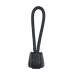 Paracord Planet Zipper Pulls Available in Various Color Combinations 5 Pack Black/Black 5 Pack