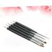 minkissy Pens Set nail art pen manicure pen dot painting tools nail art polish pens manicure tools professional nail brush nail art drill pen nail art Accessory picker dual purpose Drill 15.7*0.4CM Black - Buy Online on SooperMarket.com