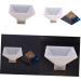 SEWACC Fondant Pyramid Resin Art Circle Silicone Mold Resin Casting Molds Adult Molds for Baking Pyramid Candle Mold Cake Mold Epoxy Pyramid Charms Ice Animal Moule De Manual Accessories White M - Buy Online on SooperMarket.com