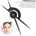 Hemoton Eyebrow Positioning Ruler Lightweight Eyebrow Ruler Brow Mapping Ruler Scale Plastic - Buy Online on SooperMarket.com