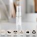 5 Pack 10ml Transparent Mini Spray Bottles - Travel Atomizer for Cosmetics Fine Mist and Fog - Perfect for On-the-Go! - Buy Online on SooperMarket.com
