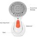 Scalp Massager for Hair Growth Electric Silicone Scalp Exfoliator Manual Shampoo Brush Head Massaging Brush Vibration Scrubber Stress Relieve - Buy Online on SooperMarket.com