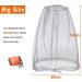Mosquito Head Net 2pcs Face Mesh Cover Large Head Protecting Net for Outdoor Protect from Fly Screen Mosquito Gnat Bug - Buy Online on SooperMarket.com
