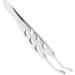 PLAFOPE Meibomian Gland Massage Forceps Pointy Tweezers Lash Extension Tools Stainless Steel Tweezers Plastic Surgery Forceps Eye Tweezers Eyelid Massage Tweezers for Women Eyelid Tweezers