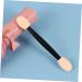 WOONEKY 24pcs Eyeliner Sponge Brush Smudge Eye Brush Dual Ended Eyeshadow Brush 7cm Black - Buy Online on SooperMarket.com